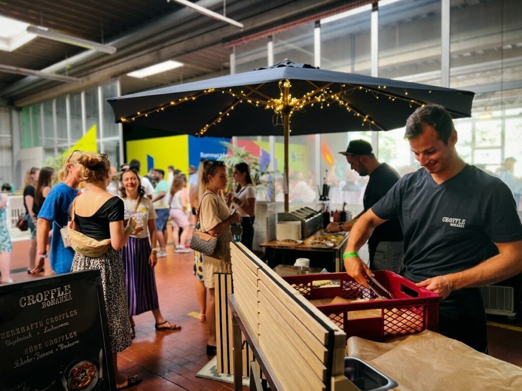 Sommerfest-Ansturm