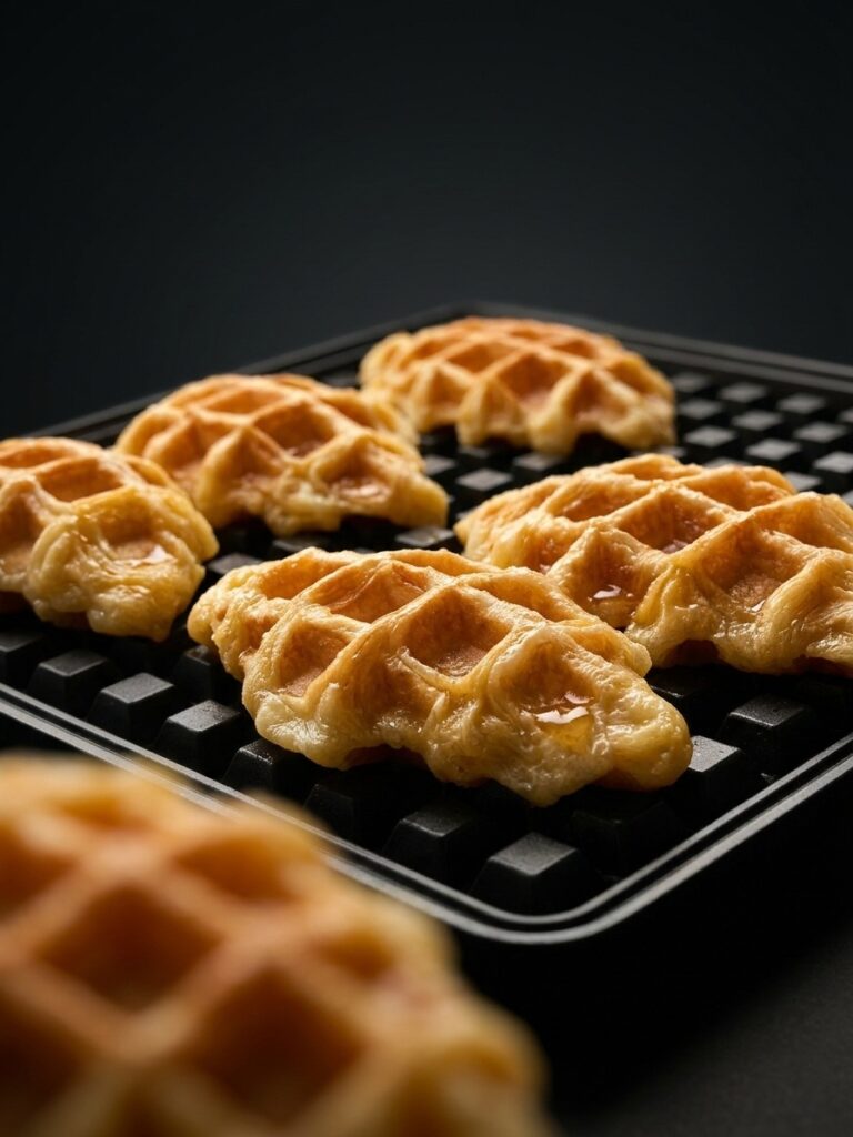 Croffles im Waffeleisen